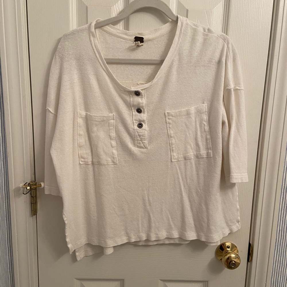 Free people Henley top